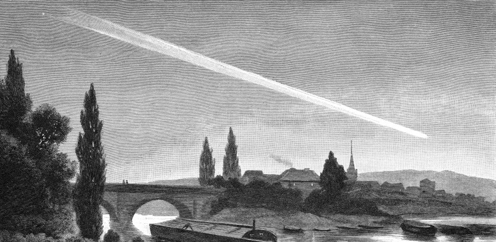 The Great Comet of 1843 Fine Art Print by Granger Collection