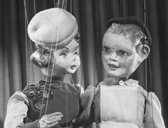 Two Marionettes Fine Art Print - Beautiful Wall Décor