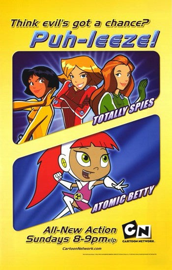 Totally Spies Movie Poster - 11x17 Print