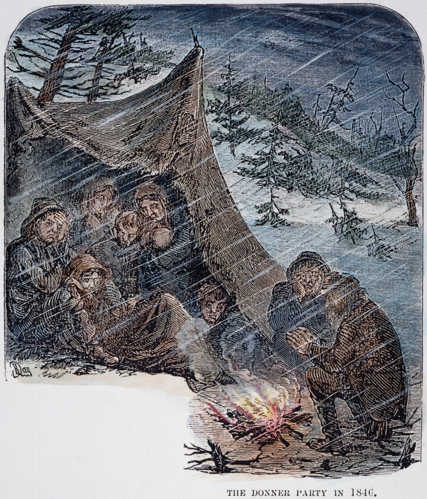 Donner Party 1846-47 Fine Art Print - American Engraving