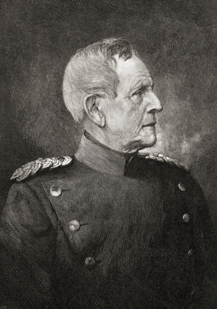 Helmuth Karl Bernhard Graf Von Moltke The Elder Fine Art Print by Ken Welsh