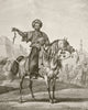 A Mounted Mamluk in Cairo Fine Art Print - 1901 Edition