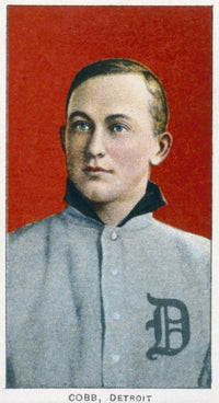 Ty Cobb American Baseball Card Poster Print - Detroit Tigers C1910
