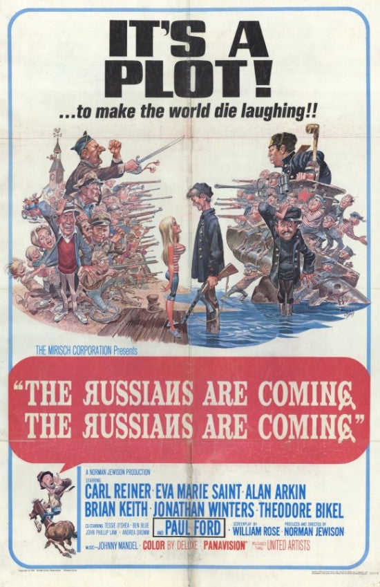 The Russians Are Coming, the Russians Are Coming Movie Poster (11x17)