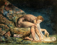 Newton Fine Art Print by William Blake - Tate Gallery London