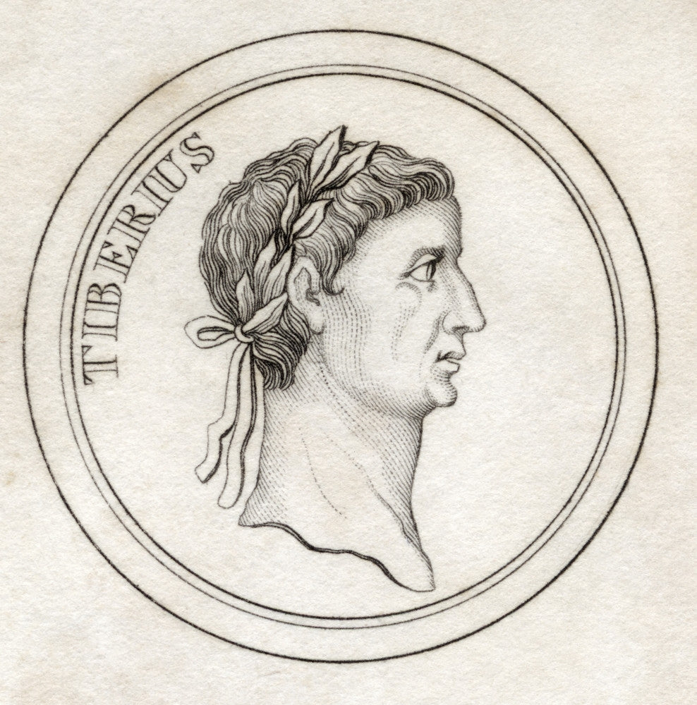Tiberius I - Tiberius Caesar Augustus Historical Print (14x14, 24x24)