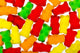 Colourful Gummy Bears Backlit Fine Art Print by Michael Interisano