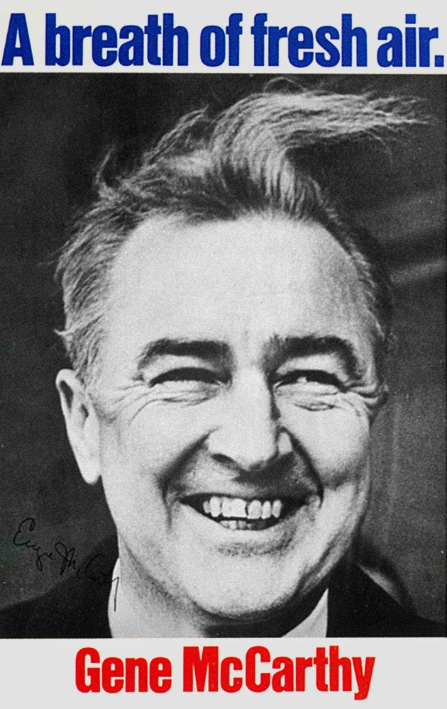 Eugene McCarthy 1968 Campaign Poster Print by Granger Collection