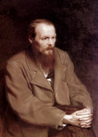 Portrait of Fyodor Dostoyevsky Fine Art Print by Vasili Perov