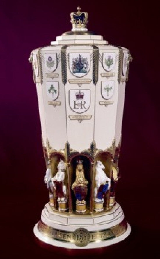 Queen Elizabeth Coronation Vase Fine Art Print