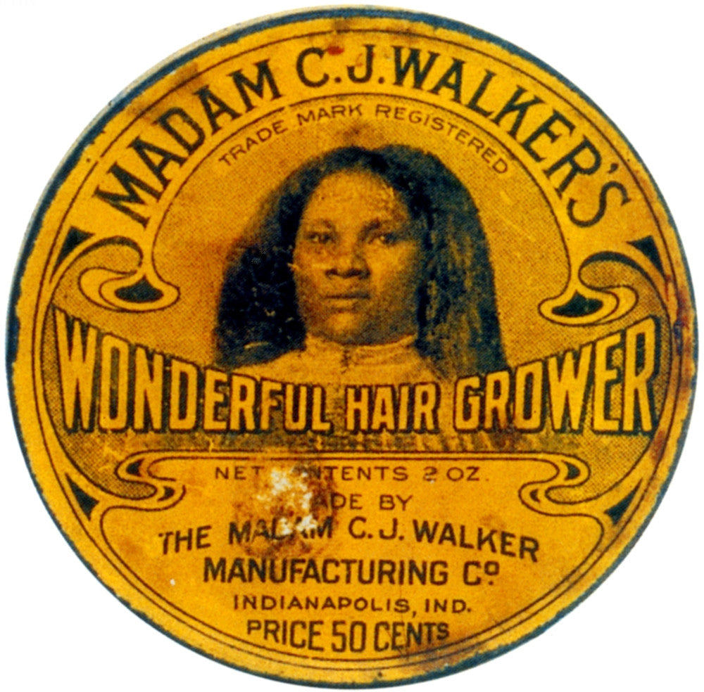 Madam C.J. Walker's Wonderful Hair Grower Fine Art Print by Science Source