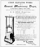 Freight Elevator Advertisement Fine Art Print, 1855 by Granger Collection