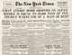 Hiroshima Front Page Fine Art Print - Historical Newspaper Replica