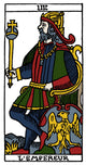 The Emperor Tarot Card Woodcut Print - 16th Century | Posterazzi