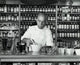 Pharmacist Preparing Medicine with Mortar and Pestle Fine Art Print