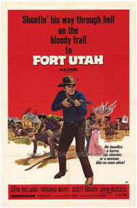 Fort Utah Movie Poster Print - 27x40 Inches