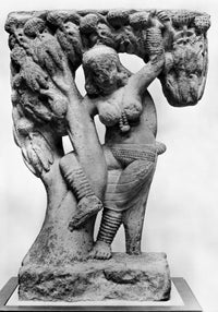 Yakshini Sandstone Sculpture Fine Art Print | Granger Collection