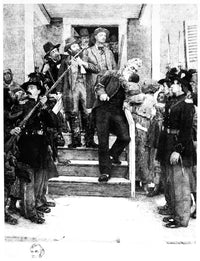 The Last Moments of John Brown Etching by Thomas Hovenden - Fine Art Print