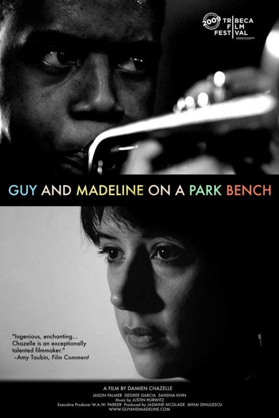 Guy and Madeline on a Park Bench Movie Poster (11x17)