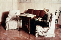 Vladimir Lenin in His Study Fine Art Print by Isaak Brodsky