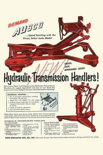 Hydraulic Transmission Repair Tool Advertisement Fine Art Print