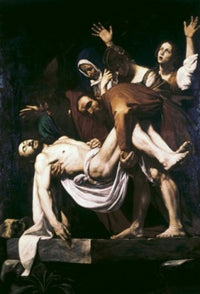 The Deposition Fine Art Print by Caravaggio | Vatican Museums