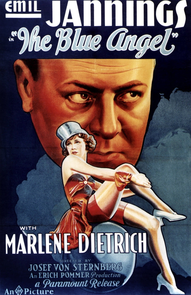 The Blue Angel Movie Poster Fine Art Print - Masterprint