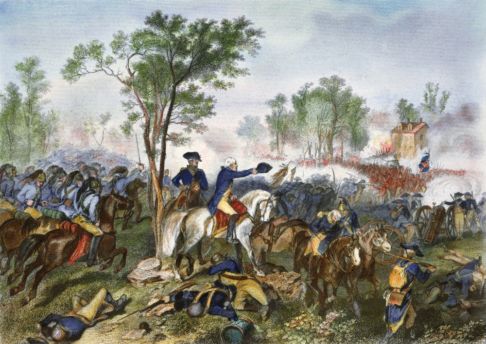 Battle of Eutaw Springs Fine Art Print - Major General Greene