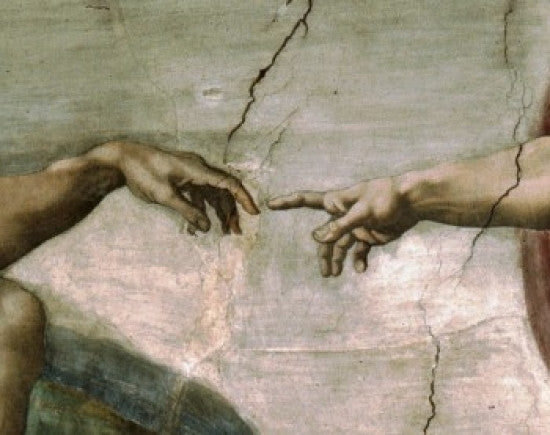 Creation of Adam Fine Art Print by Michelangelo | Posterazzi