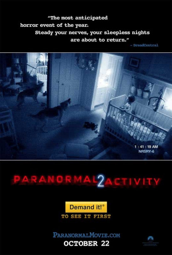 Paranormal Activity 2 Movie Poster - 11x17 Print