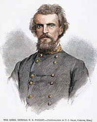 Nathan Bedford Forrest Wood Engraving Fine Art Print (1865) by Granger Collection