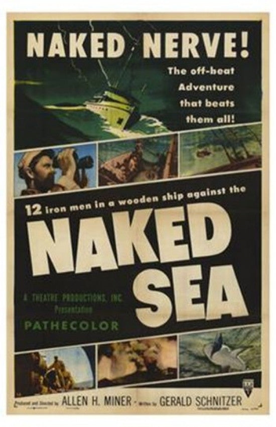 Naked Sea Movie Poster - 11 x 17 Print