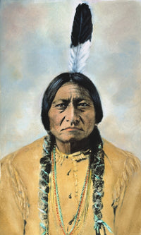 Sitting Bull Sioux Native American Leader Fine Art Print by David F. Barry