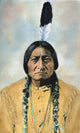 Sitting Bull Sioux Native American Leader Fine Art Print by David F. Barry