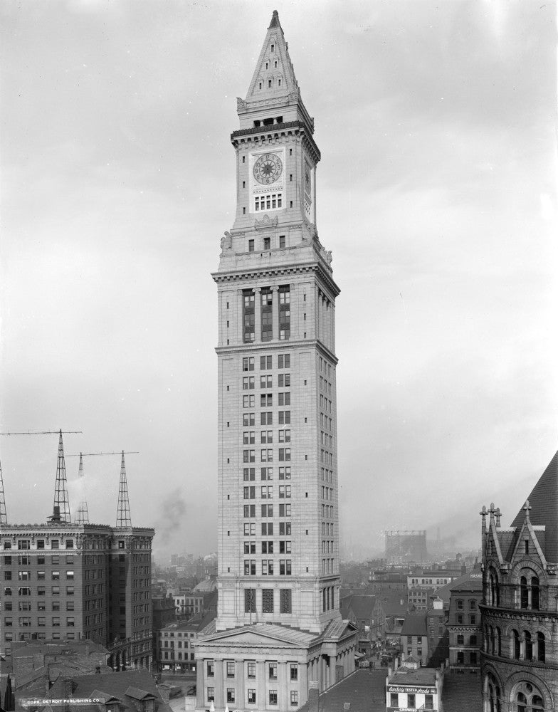 Boston Custom House Historical Photograph Print by Granger Collection