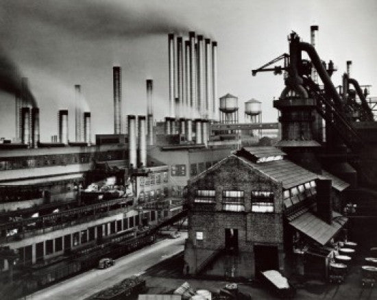 High Angle View of River Rouge Plant Poster Print - Ford Motor Company