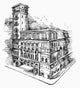 New York Carnegie Hall Wood Engraving Fine Art Print by Granger Collection