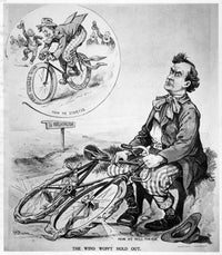 The Wind Won't Hold Out - William Jennings Bryan Cartoon Print by J.S. Pughe