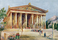 Temple of Artemis Poster Print - Ancient Wonder of the World by Science Source
