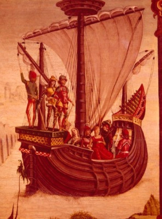 Ship of the Argonauts Fine Art Print by Ercole de' Roberti