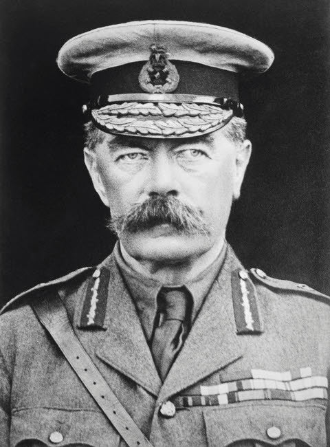 Vintage Portrait of Lord Herbert Kitchener Fine Art Print by John Parrot