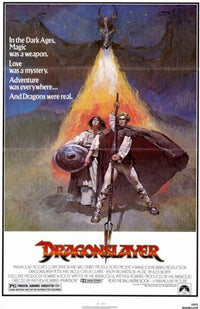 Dragonslayer Movie Poster (11x17) | Iconic Fantasy Film Art