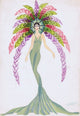 Costume Design by Bergere Oscar Perrault Fine Art Print by Mary Evans