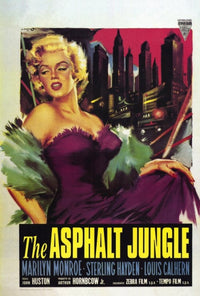 The Asphalt Jungle Movie Poster Print - Classic Film Art
