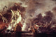 An English Ship & Barbary Pirates Fine Art Print by William Vandevelde