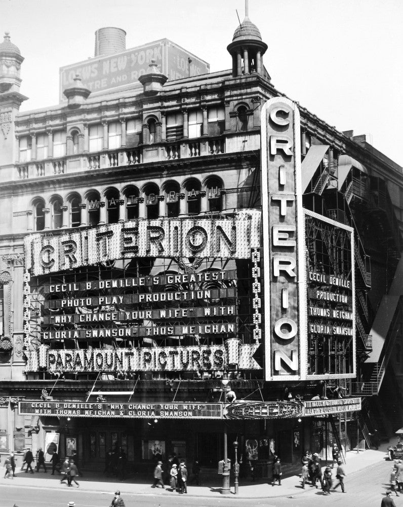 Criterion Theatre 1920 Fine Art Print by Granger Collection