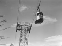 Aerial Tramway at Franconia Notch in the White Mountains Poster Print