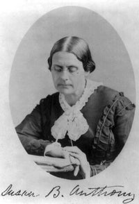 Susan B. Anthony Civil Rights Leader Fine Art Print