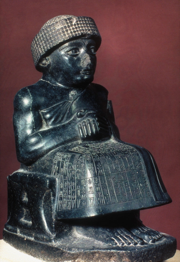 Neo-Sumerian Prince Gudea Fine Art Print by Granger Collection