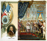 Franklin at Versailles Fine Art Print - Historic Audience Scene